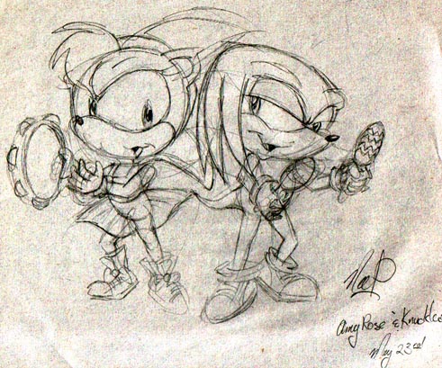 SONIC CLASSIC FANART LexSFM - Illustrations ART street