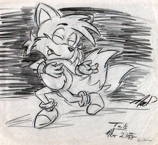 SONIC CLASSIC FANART LexSFM - Illustrations ART street